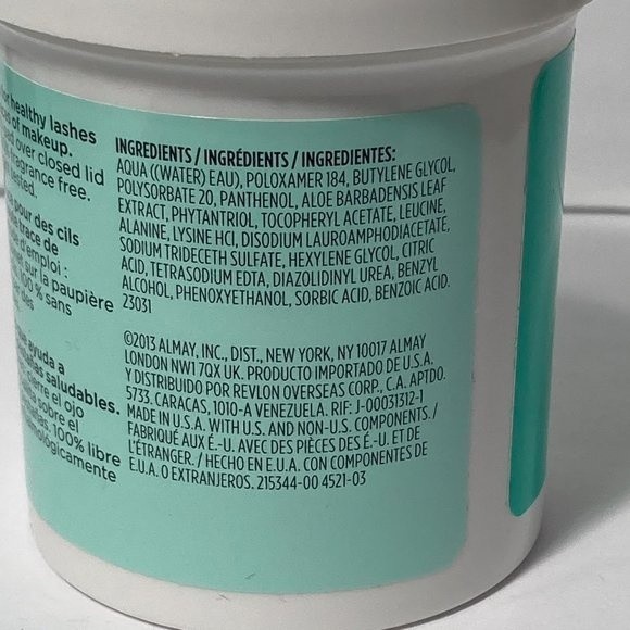 Almay Lash Care Gentle Eye Makeup Remover Pads 11 Tubs 80ct DISCONTINUED - Picture 8 of 16
